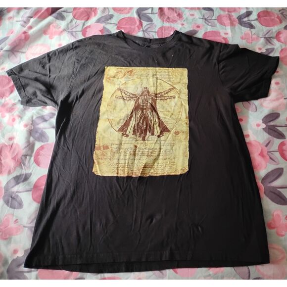 Star Wars Dark Vader Men's Vintage Faded T-Shirt Large - Picture 1 of 3